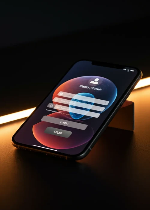 Formulaire de connexion Ruby Vegas sécurisé avec options OAuth