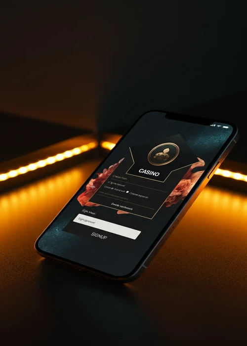 Formulaire d'inscription Ruby Vegas rapide en quelques étapes